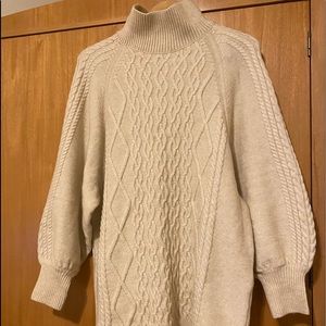 H&M Cable knit Balloon sleeve oversized Sweater (BLOGGER FAVORITE )